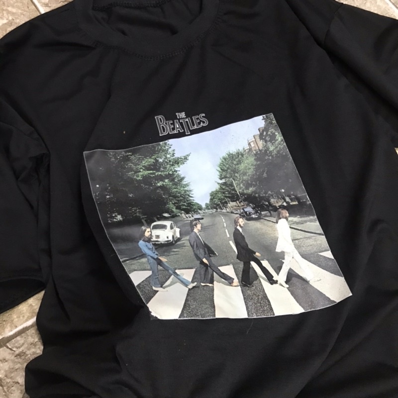 Áo Thun Nam Nữ Unisex From rộng BEATLES in 5D màu siêu đẹp hottrend giá xưởng 😍