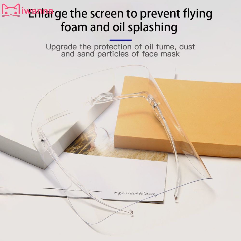 Khiên Bảo Vệ Mặt Siêu Cứng Nắp Gập Có Thể Tháo Rời