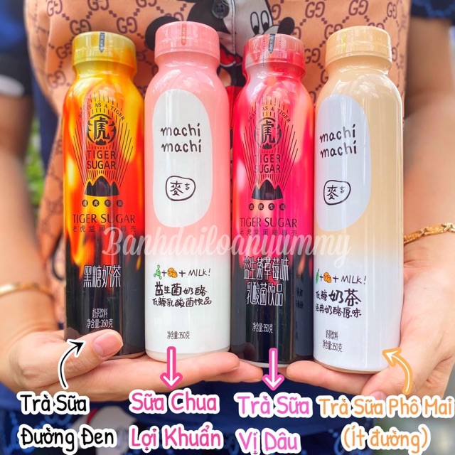 TRÀ SỮA TIGER SUGAR & SỮA CHUA MACHI MACHI