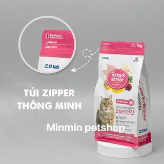 1kg thức ăn cho mèo mọi lứa tuổi 5kg - today's dinner