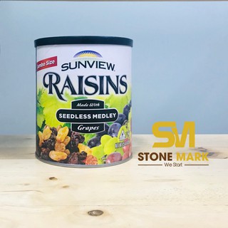 [DATE 4/2022] Nho Khô Hỗn Hợp Sunview Raisins Mỹ 425g