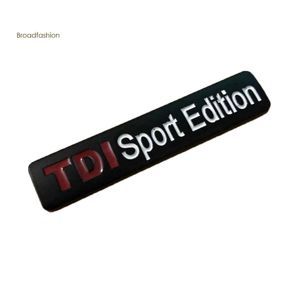 Sticker Chữ Sport Dán Trang Trí Xe Hơi Vw Polo Golf Cc Tt Jetta Gti Touareg