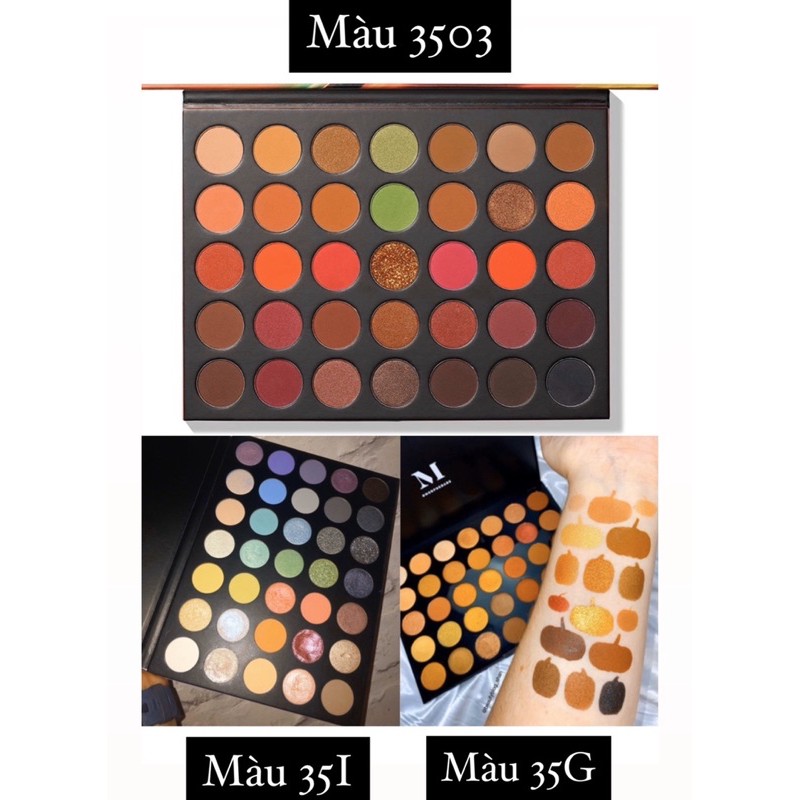 Bảng phấn Morphe 35 ô (35O3, 35G, 35I)