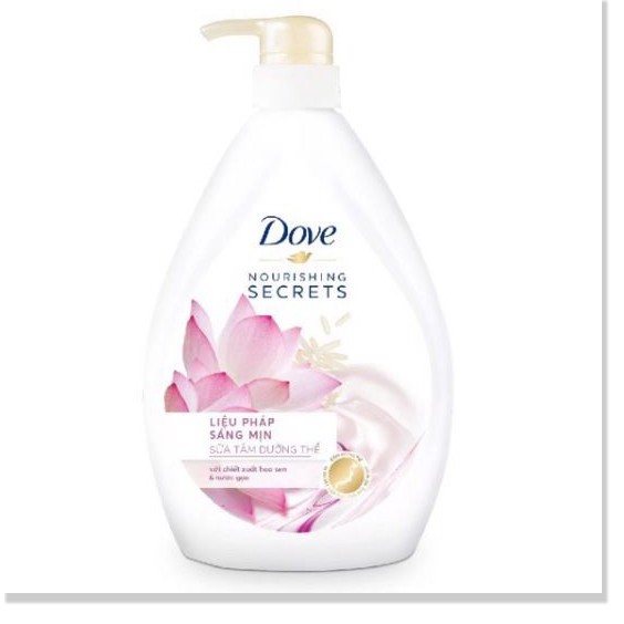 [530g] Sữa Tắm Dưỡng Thể Căng Bóng Da Chiết Xuất Từ Thiên Nhiên Dove Nouishing Secret