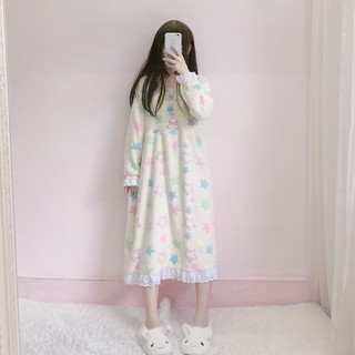 ( có sẵn ) váy ngủ chấm bi ulzzang