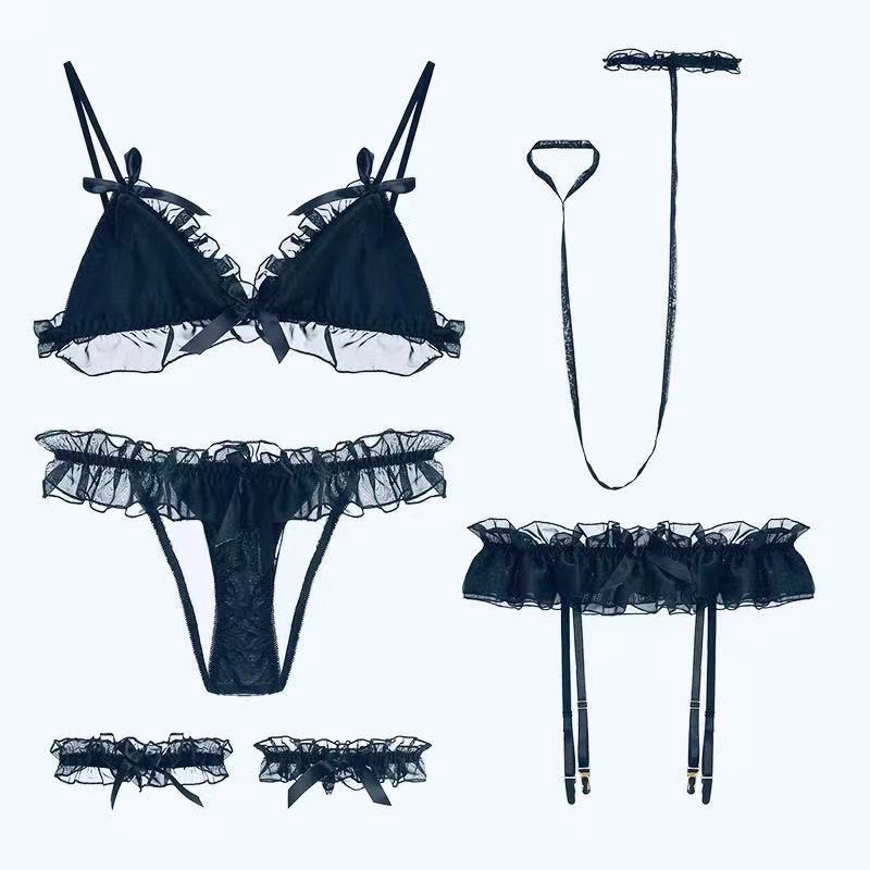 Bộ nội y sexy kèm nhiều phụ kiện cosplay tiểu thư LG111