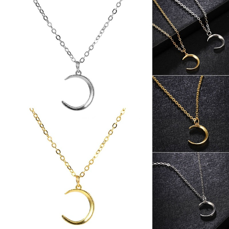 Vòng Cổ Choker Hình Mặt Trăng Phong Cách Hàn Quốc Dành Cho Nữ