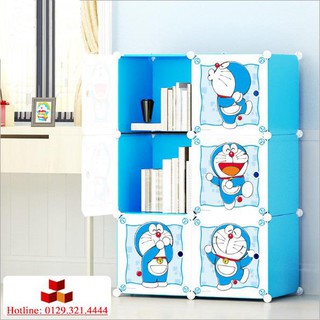 Tủ nhựa lắp ráp 6 ngăn