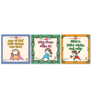 Sách - Hộp 3 cuốn Ehon - Con có thể biến thành mọi thứ