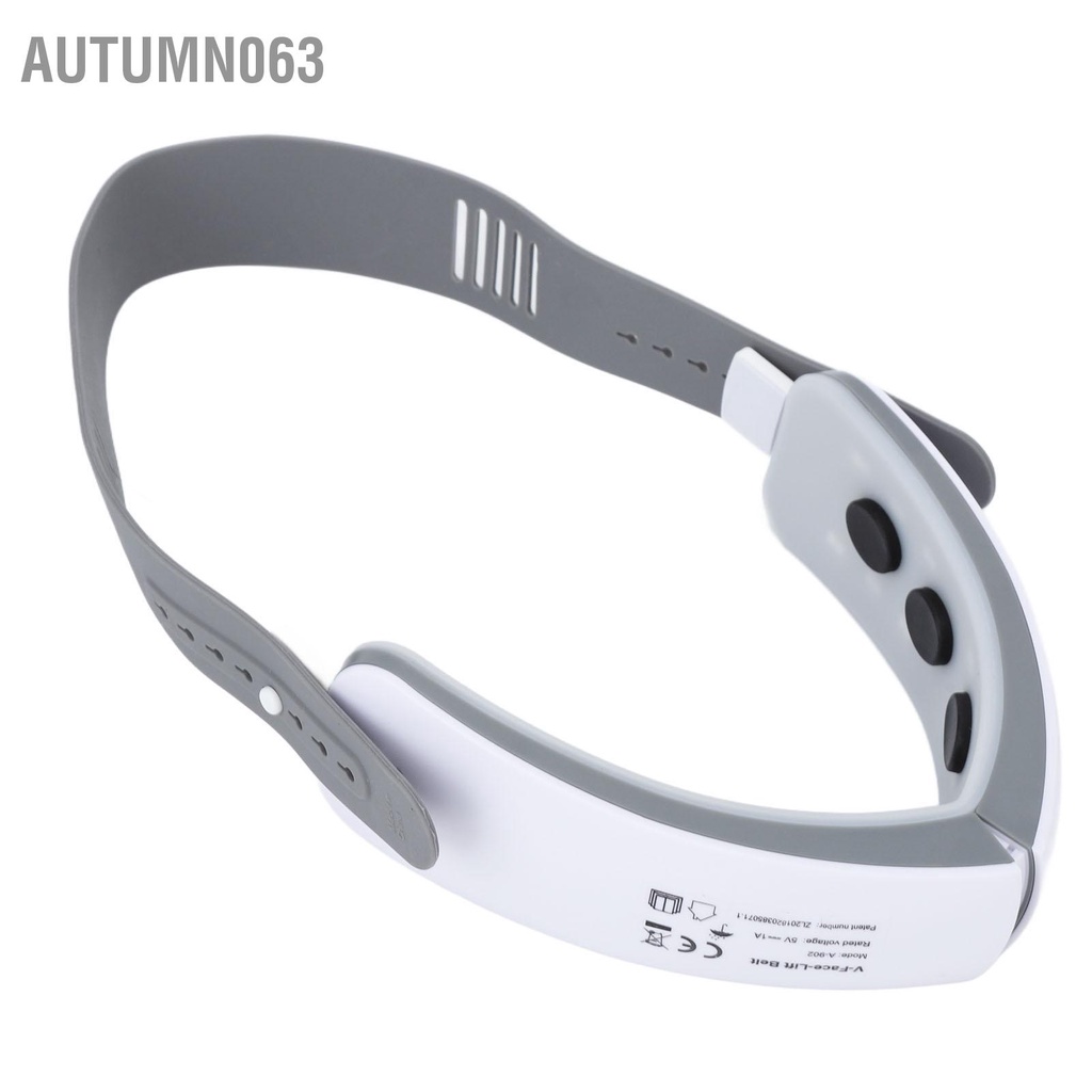 Autumn063 Máy giảm béo mặt Red Blue Light 5 Gears Rung tần số cao mát xa làm săn chắc da
