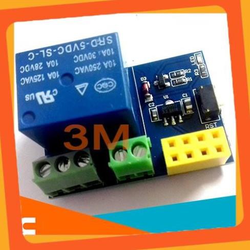 Module Điều Khiển Relay 5-12VDC Bằng Wifi ESP8266 - 01