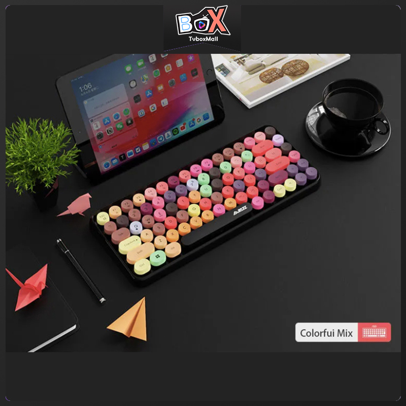 Bàn Phím Cơ Không Dây Ajazz 308i 84 Nút | BigBuy360 - bigbuy360.vn