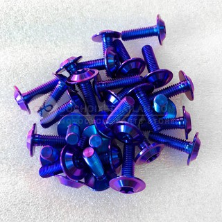 ỐC TITAN ĐẦU DẸP