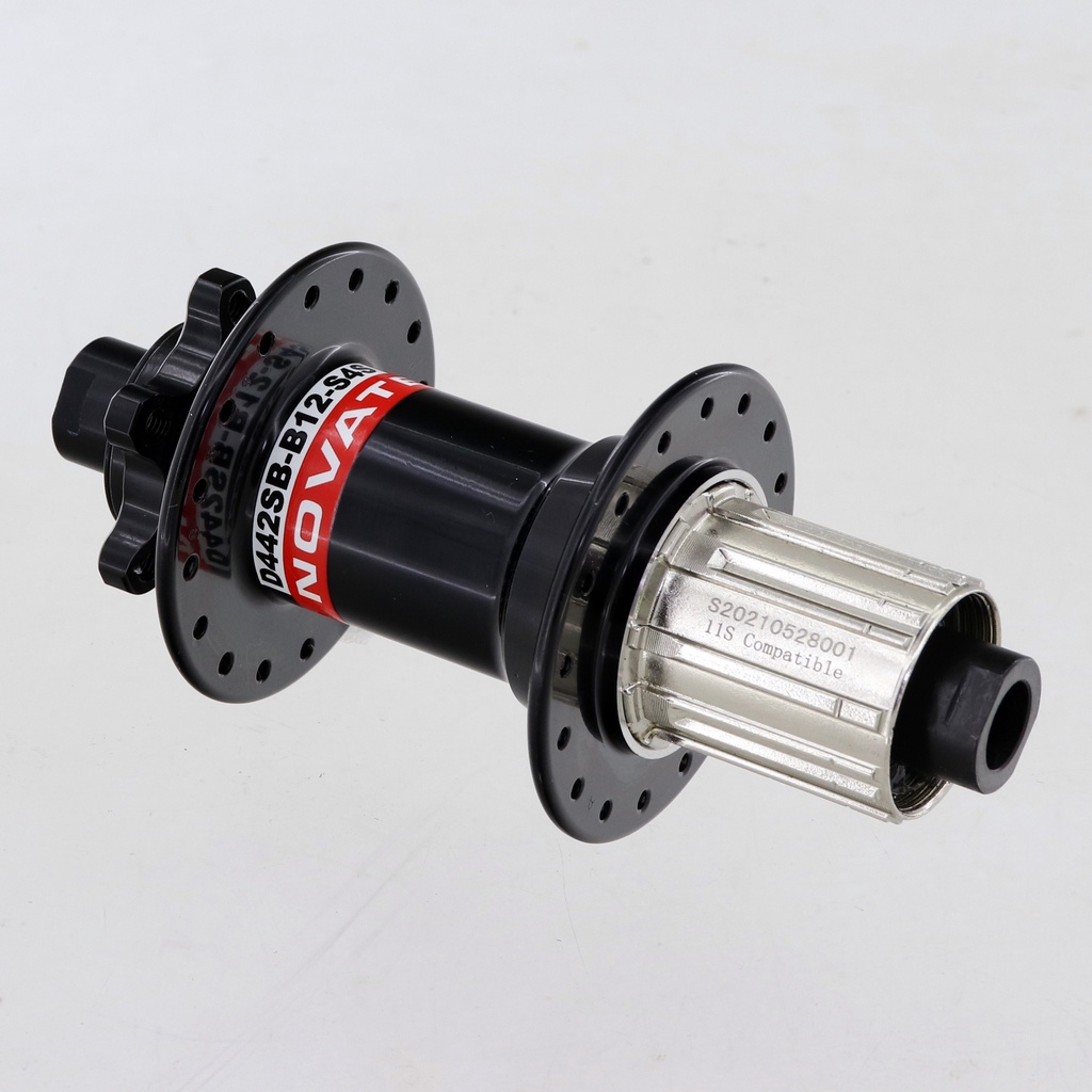 Trục Sau 6 Lỗ Cho Xe Đạp Leo Núi Novatec D442SB-B12 Boost 148mm x 12mm