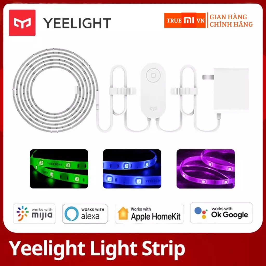 Bản Quốc Tế-Đèn LED dây Yeelight Lightstrip Plus thông minh chính hãng