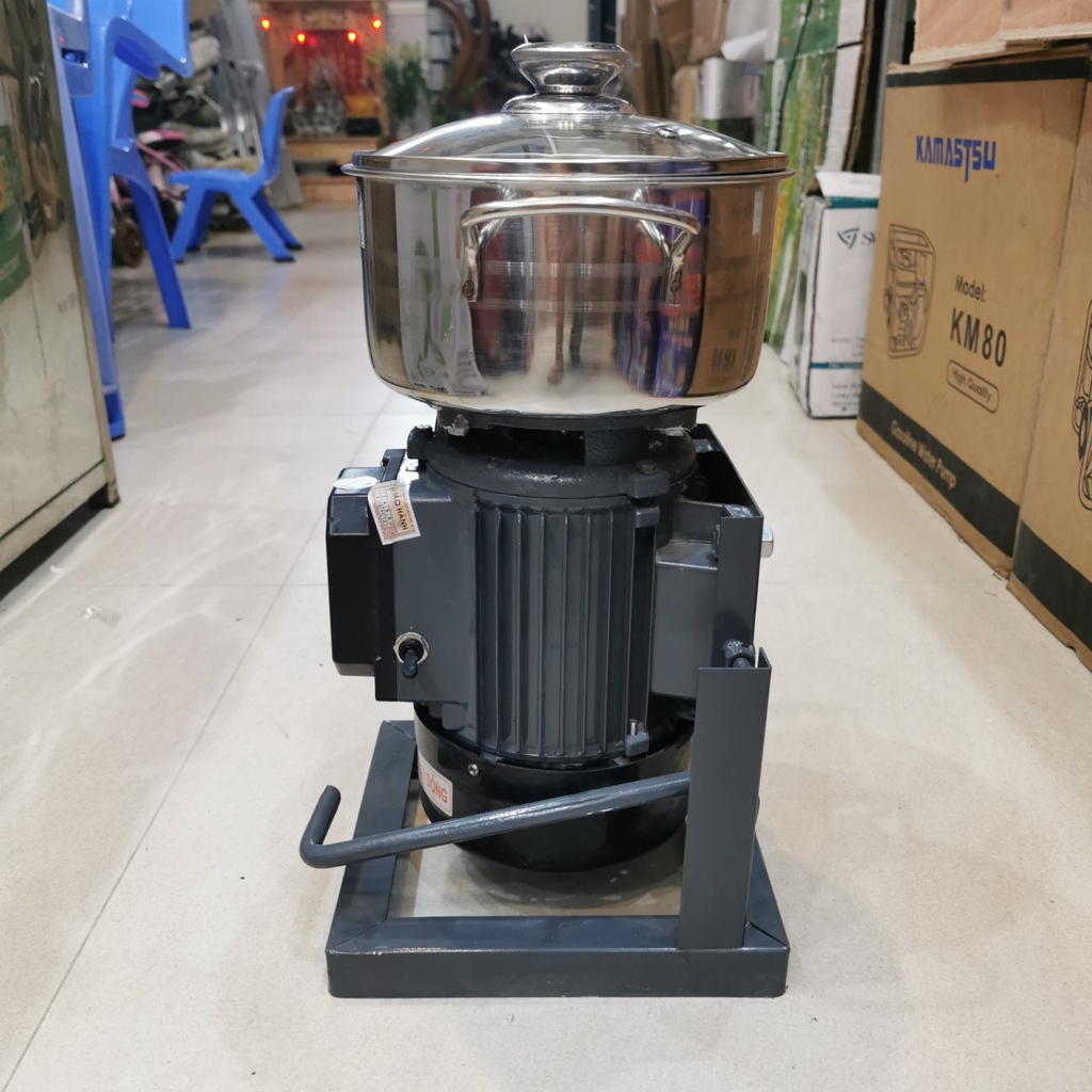 MÁY XAY THỊT RUỐC GIÒ CHẢ ĐA NĂNG 370W Tặng Que Đánh Ruốc