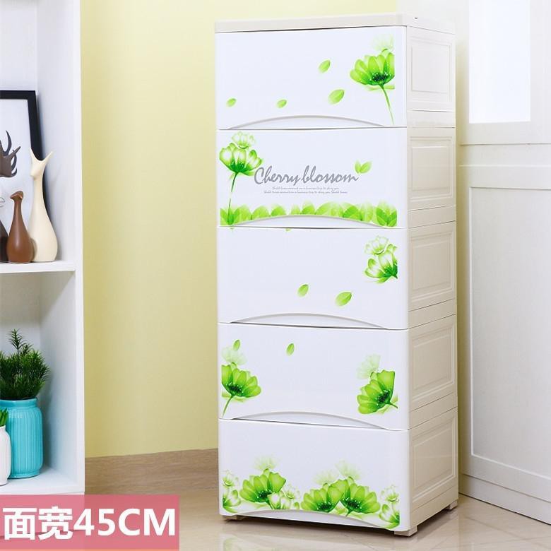 Ngăn kéo nhựa sâu 50 khoảng 42 cm loại tủ quần áo trẻ em nhà bếp phòng tắm kệ để đồ cho sơ sinh và