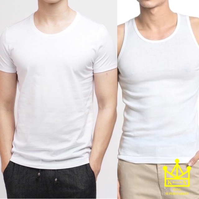 Set 5 áo cộc tay và 3 lỗ, Áo thun nam Quốc Dân