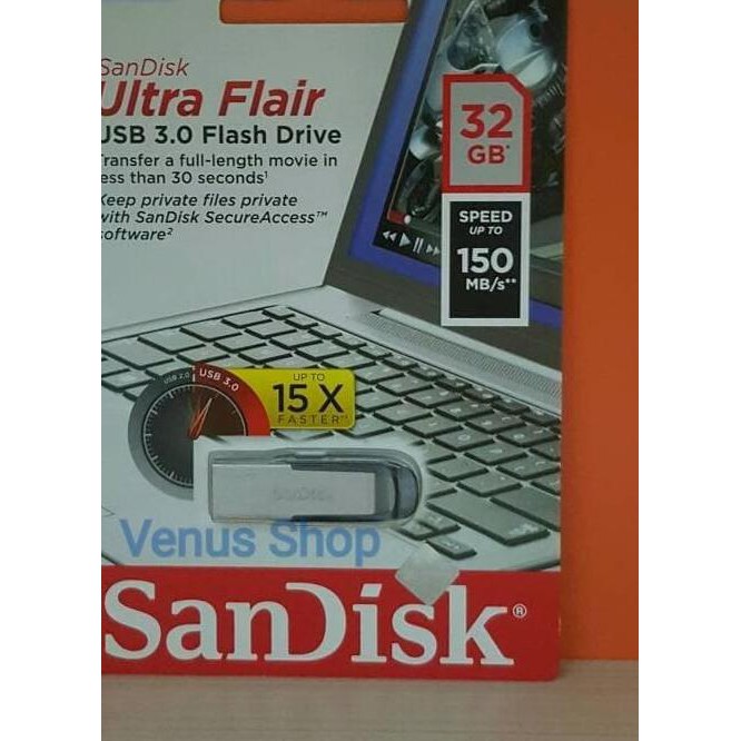 Ổ Đĩa Flash Sandisk Ultra Flair Cz73 32gb