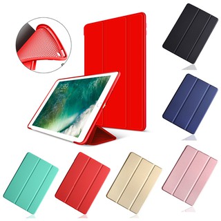 Ốp lưng thiết kế dạng gập phối màu trơn hợp thời trang cho iPad Mini 5