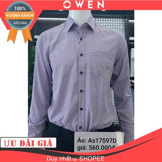 (OWEN GIẢM GIÁ ) - Áo sơ mi dài tay Owen chính hãng - AS17597D