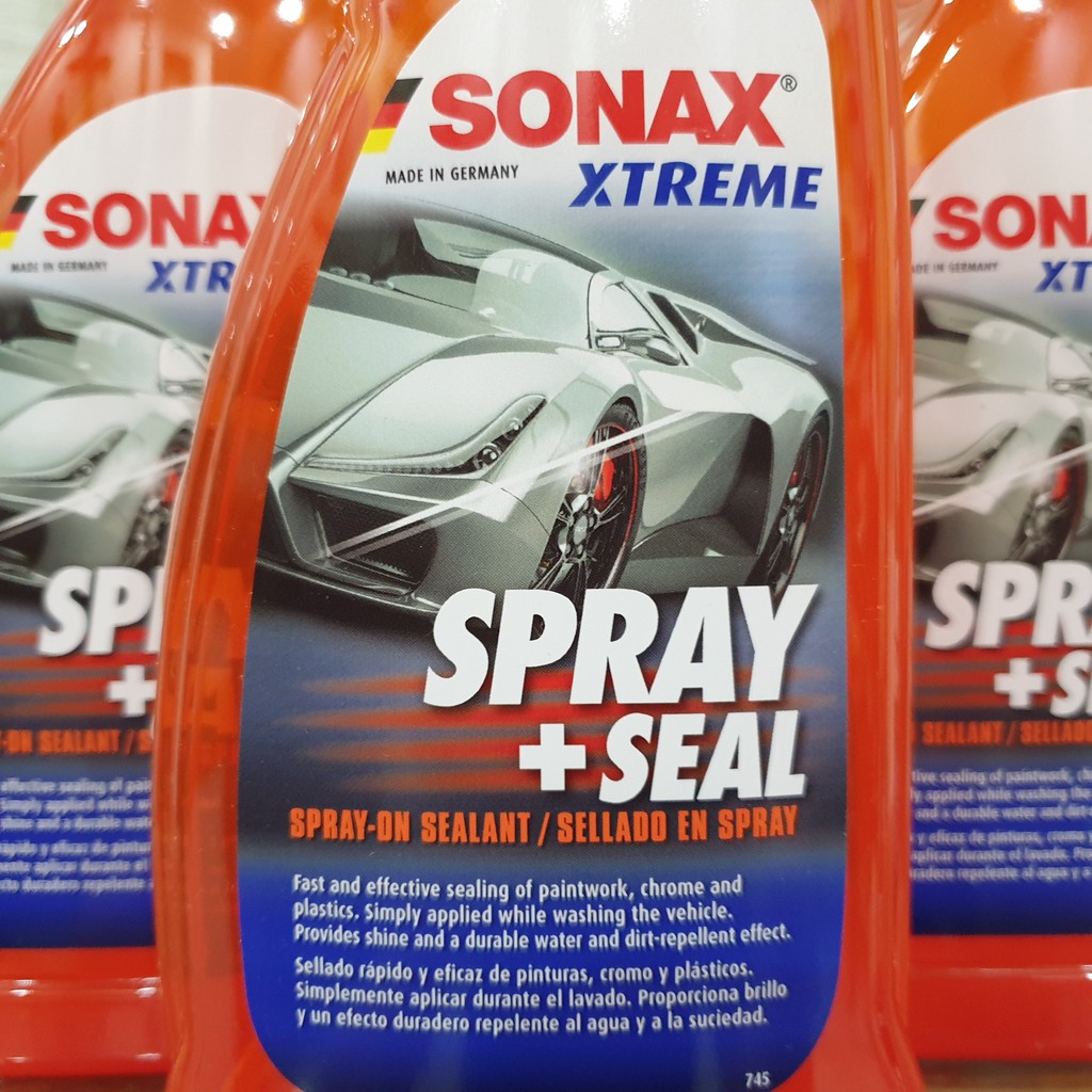 Dung Dịch Bảo Vệ Sơn Ô Tô Sonax Xtreme Spray + Seal 750ml