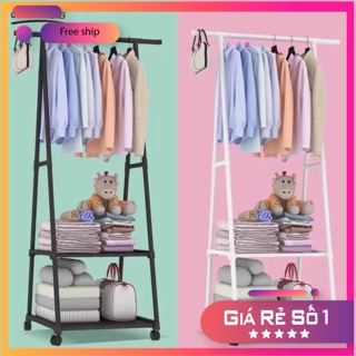 Kệ Treo Quần Áo Chữ A Có Bánh Xe Hot Trend