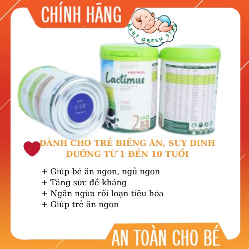 Sữa Lactimus HMO pedia 900g, cho bé từ 1 tuổi đến 10 tuổi