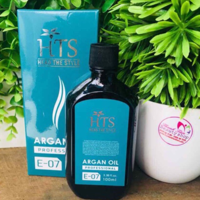 Tinh dầu siêu dưỡng tóc HTS Argan Oil 100ml