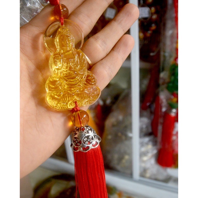 Dây treo xe ô tô - trang trí quan thế âm Bồ tát