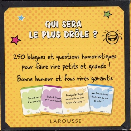 Sách giải đố tiếng Pháp: Trò chơi chơi chùng gia đình - Soiree 100 % Humour