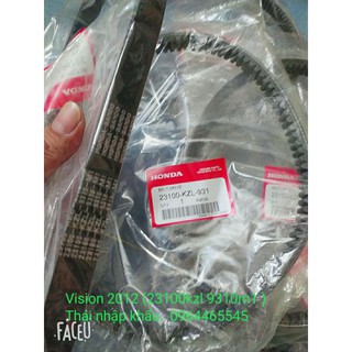 DAYCUROA_Dây curoa Vision 2012 (23100kzl 9310m1 ) Thái nhập khẩu..