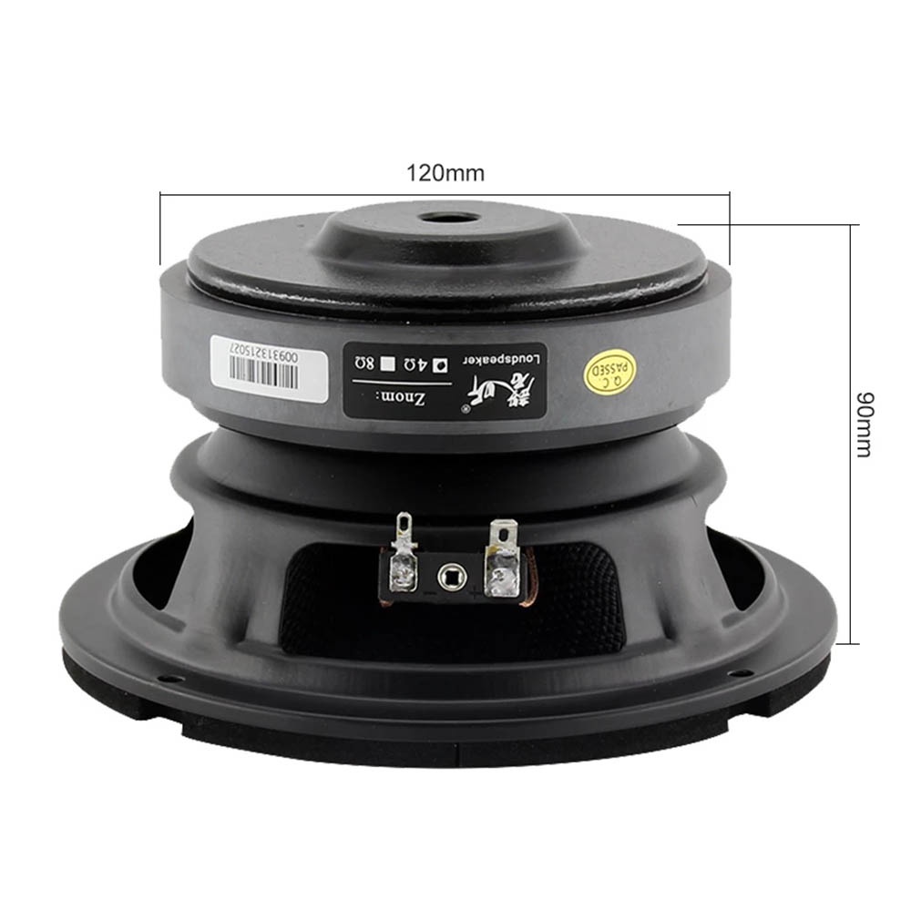 1 Loa subwoofer 6.5 inch 4 8 ohm 80w Bằng Sợi Thủy Tinh