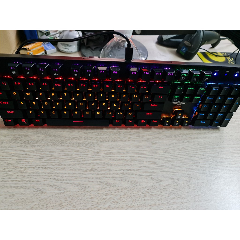 Bàn Phím Cơ Không Dây Newmen GM335 - Hàng Chính Hãng