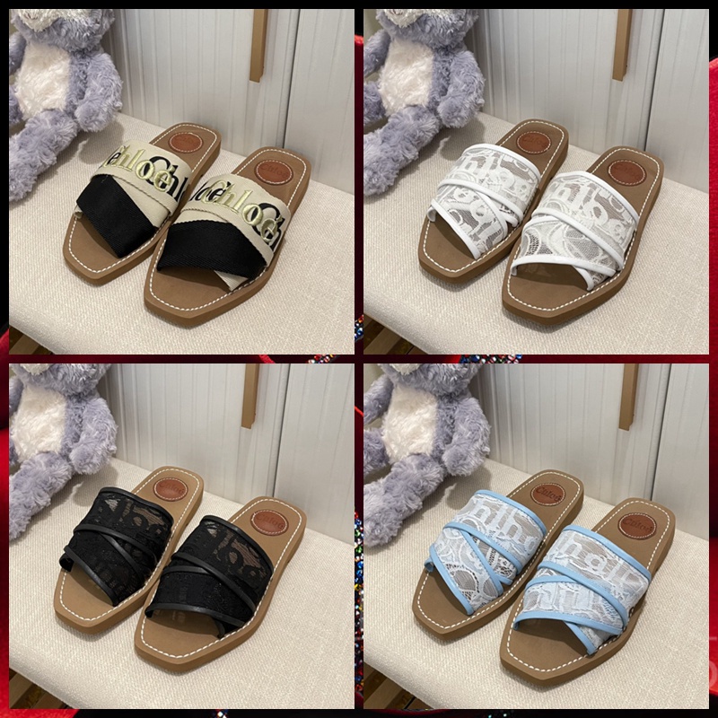 CHLOE Dép Đế Bệt Thời Trang Hàn Quốc Dành Cho Nữ