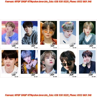 CARD CHỮ KÍ SUGA BTS