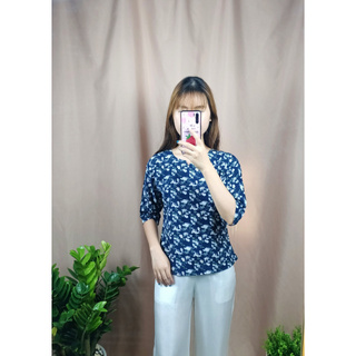 Áo lanh cổ V