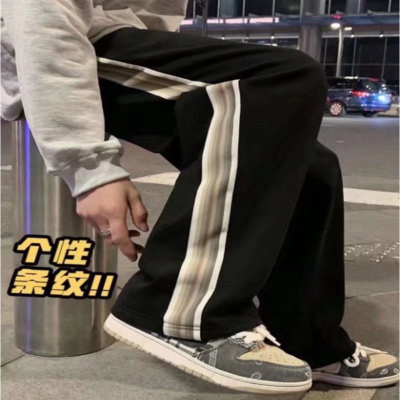 Quần Dài Thể Thao Lưng Thun Phong Cách Hàn Quốc Dành Cho Nam