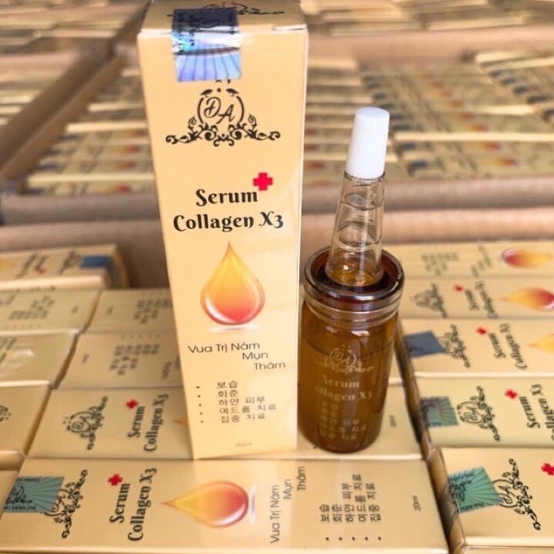 Serum Collagen X3 xóa thâm nám căng bóng da Mỹ Phẩm Đông Anh Cty Chính Hãng 100%