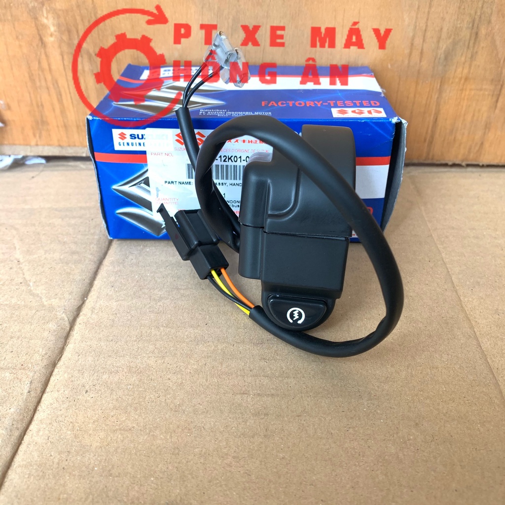 Cùm công tắc Raider Fi, Satria Fi nhập khẩu chính hãng Suzuki Indonesia - PT HỒNG ÂN