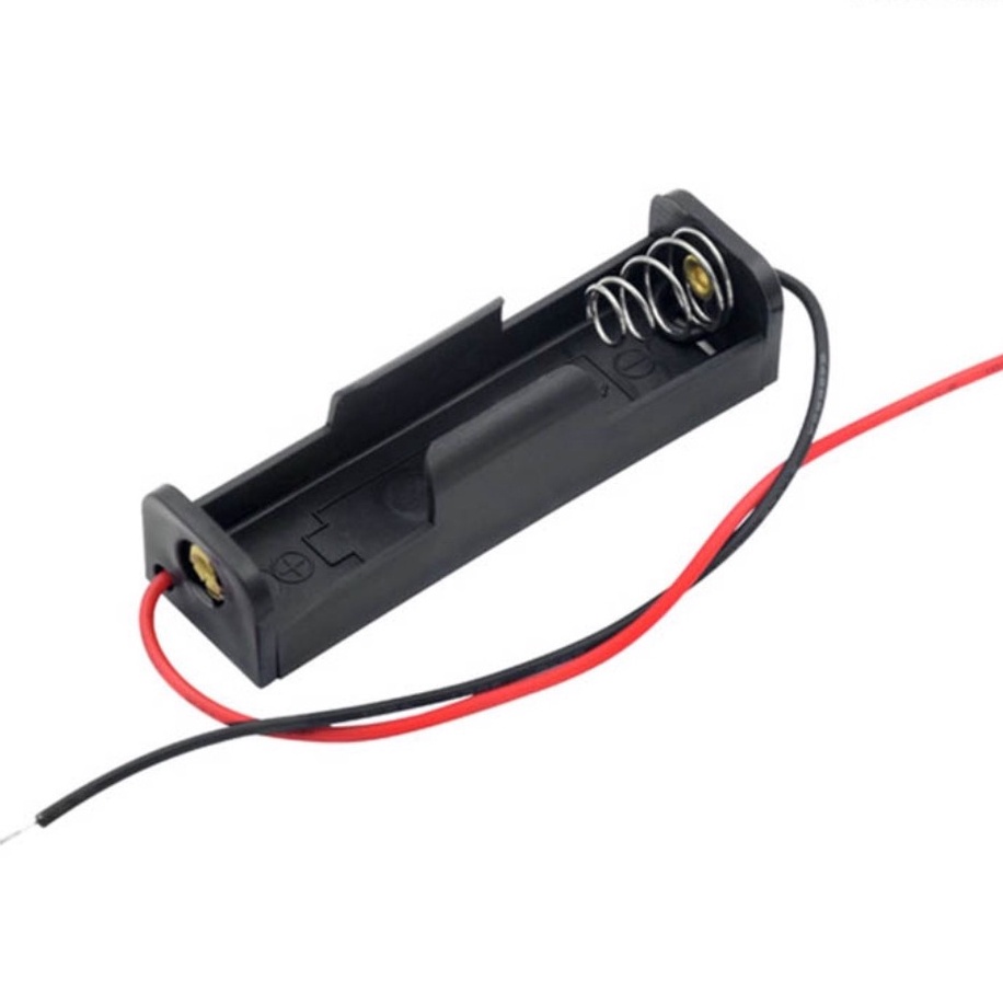 Combo 1-5 cái đế 1 pin vừa cell 18650. Hộp đế đựng 1 pin - Chuyên dùng chế sạc cell pin 18650 bằng mạch sạc 1S TP4056