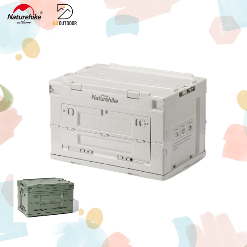 Thùng Nhựa Đựng Đồ Dã Ngoại Xếp Gọn Naturehike NH20SJ036
