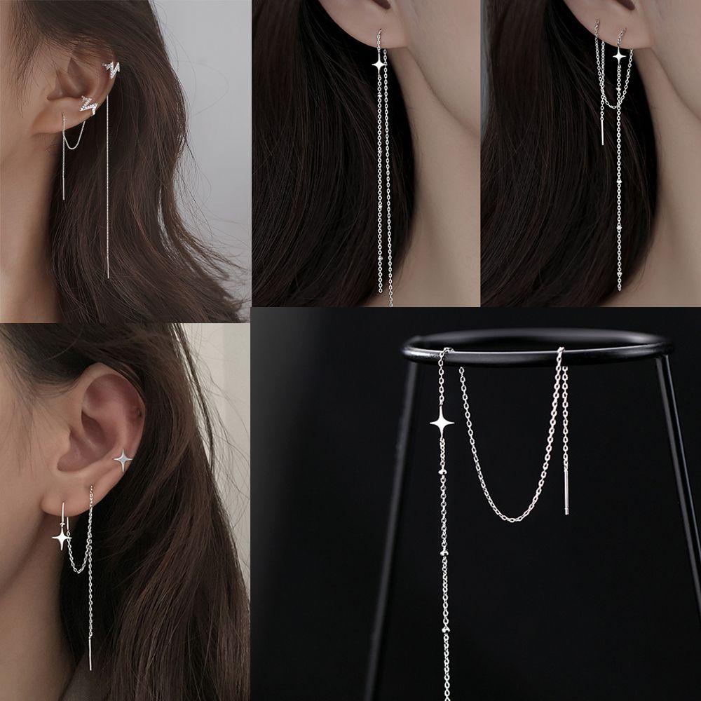 MAG Bông Tai DạNg DàI Tua Rua Xinh XắN