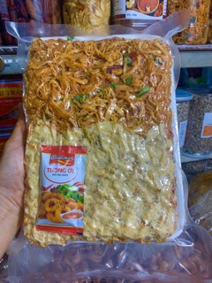 Cơm cháy chà bông mix khô gà