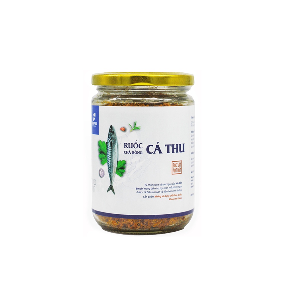 Ruốc cá Bavabi đặc sản Vân Đồn Quảng Ninh hũ 150g