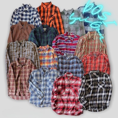 Áo Sơ Mi Nhung Tăm 2hand, Áo Flannel Secondhand Hàng Tuyển Chọn Loại 1 Mẫu Mới Hàng Đẹp Like New - Dosisaigon | BigBuy360 - bigbuy360.vn