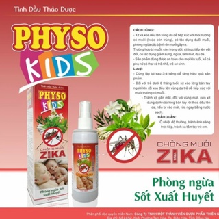 xịt tinh dầu thảo dược chống muỗi và dưỡng da cho bé AZIKA (Chai lớn 100ml)