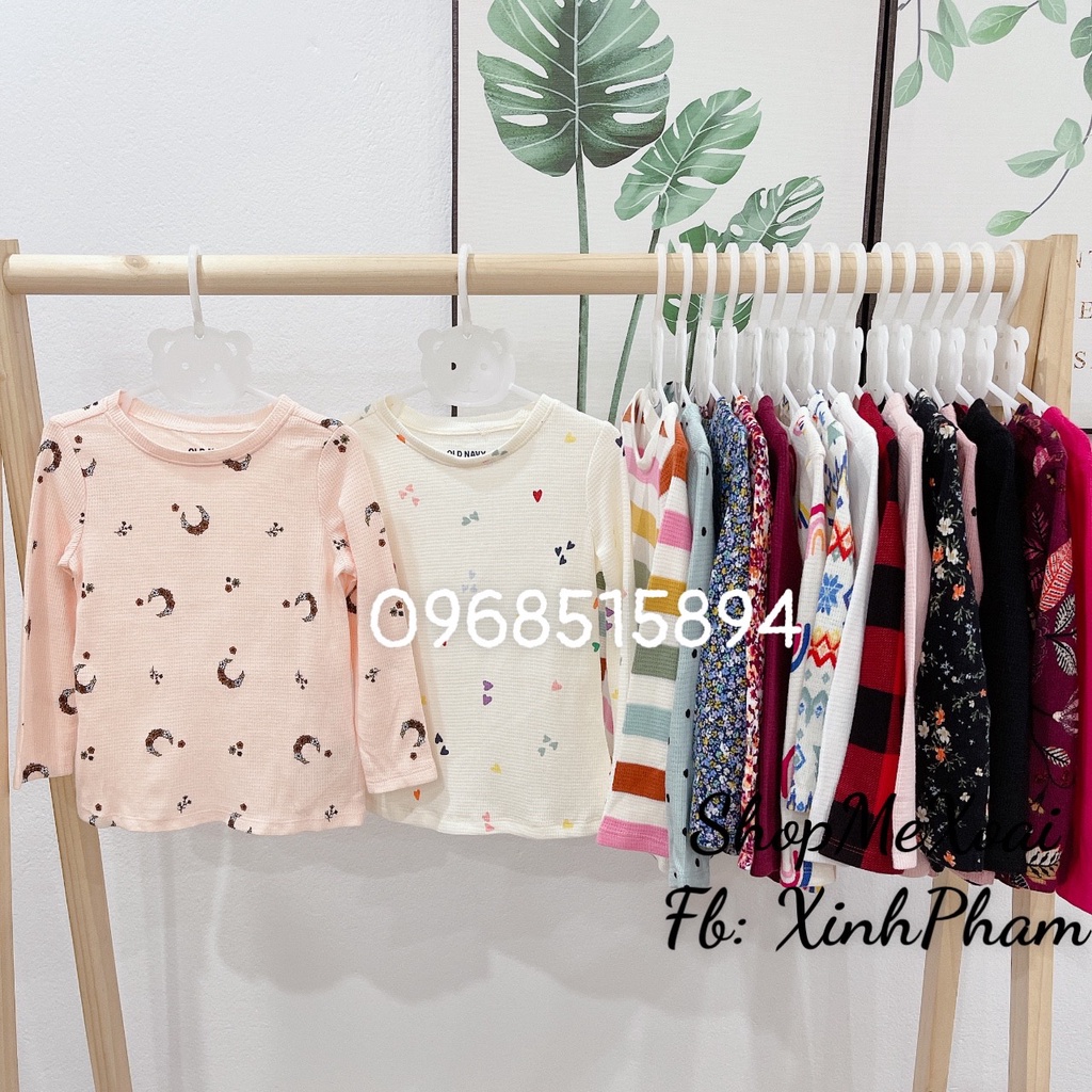 Áo thun dài tay 5y (17-19kg) Hiệu Oldnavy  cho bé xuất dư xin