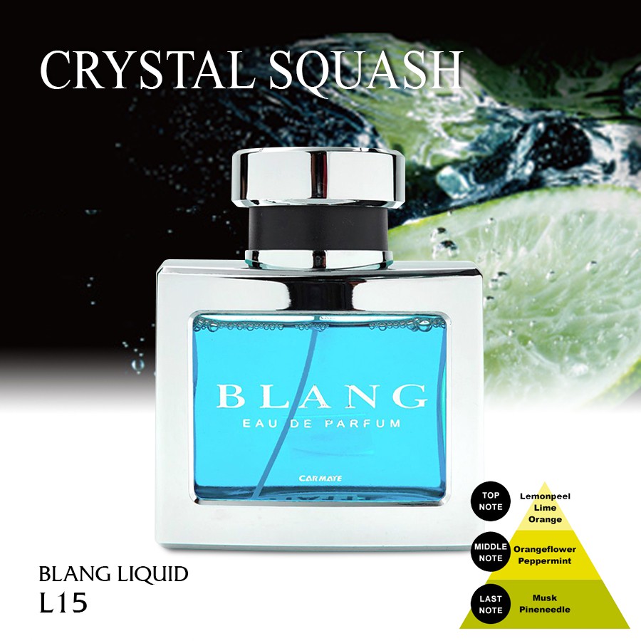 Nước Hoa Ô Tô CARMATE Blang Liquid L15 Crystal Squash 70ml - Nhập Khẩu Chính Hãng