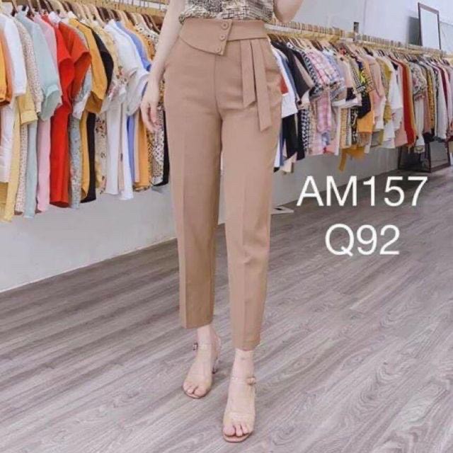 Quần baggy cạp lệch 3 khuy thời trang BH 33